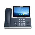 Téléphone IP SIP-T58W, vue de face, de marque Yealink - Leader mondial en fourniture et solution de téléphonie VoIP - Partenaire premium d'EISN