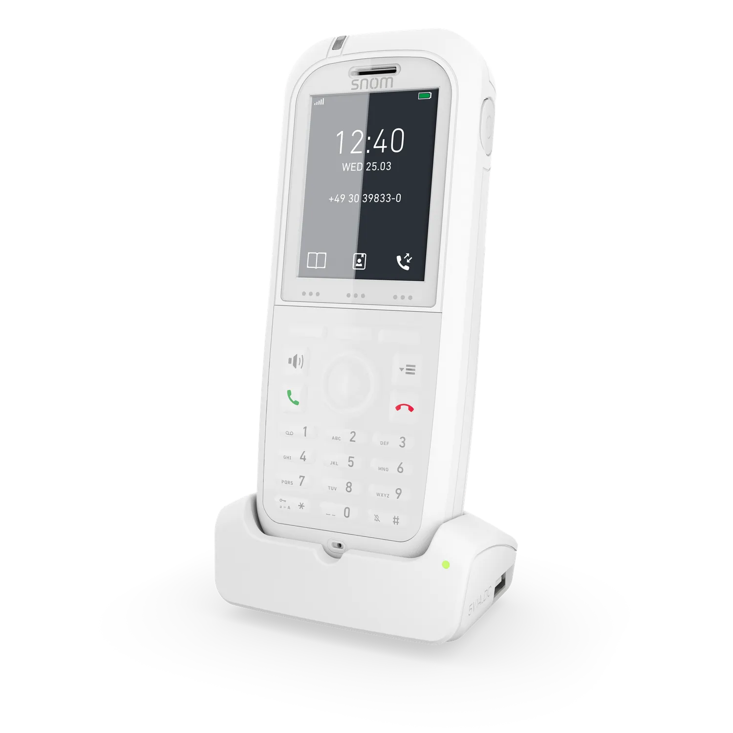 Utilisation du Snom M90 en laboratoire stérile