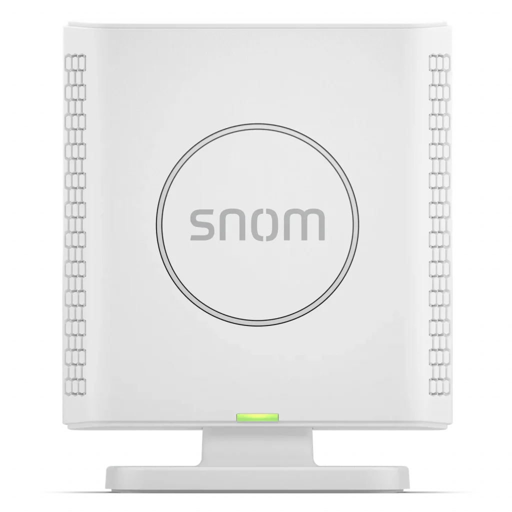 Borne DECT Snom M400 Dual Cell blanche pour le secteur médical