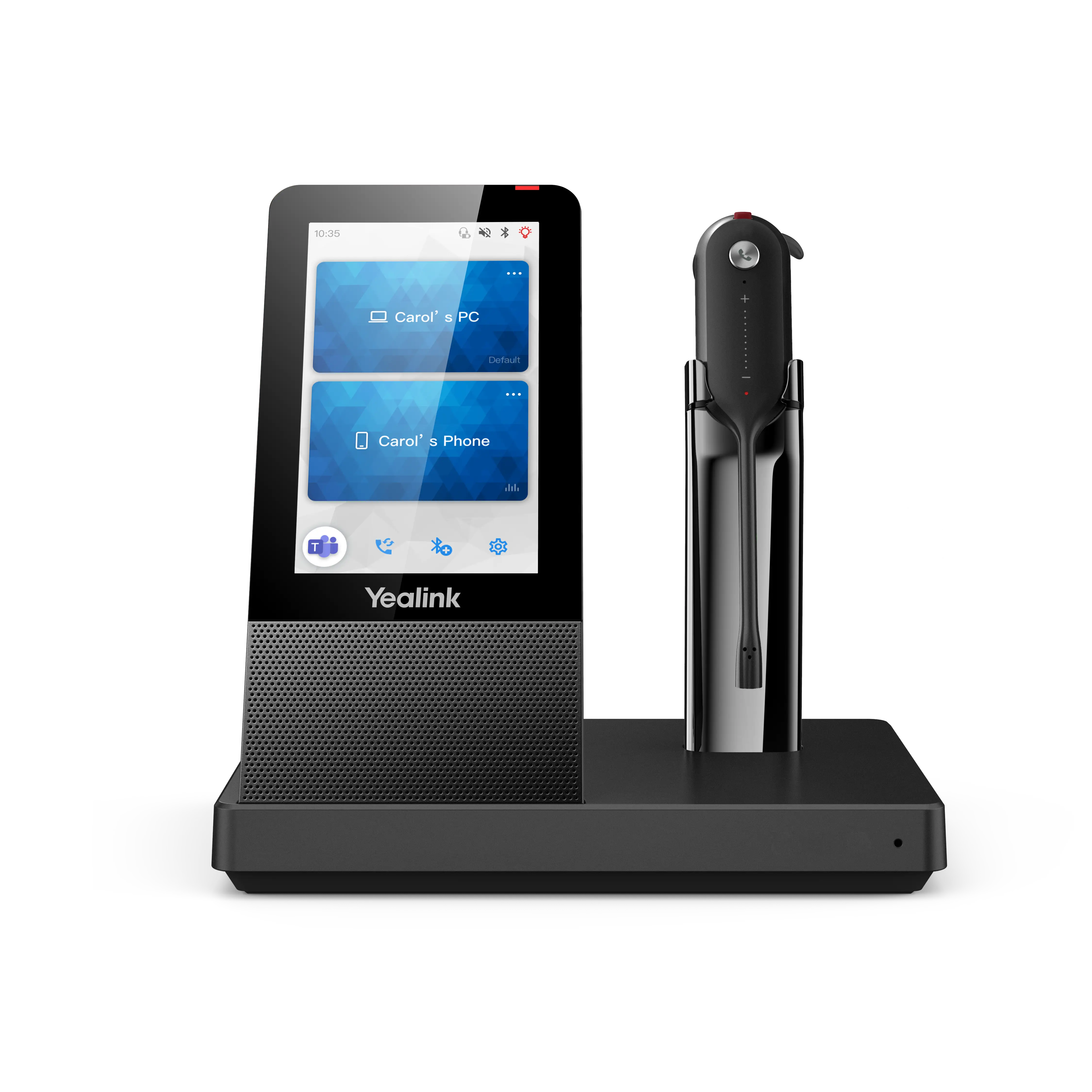 Casque DECT Yealink WH67 convertible avec écran tactile