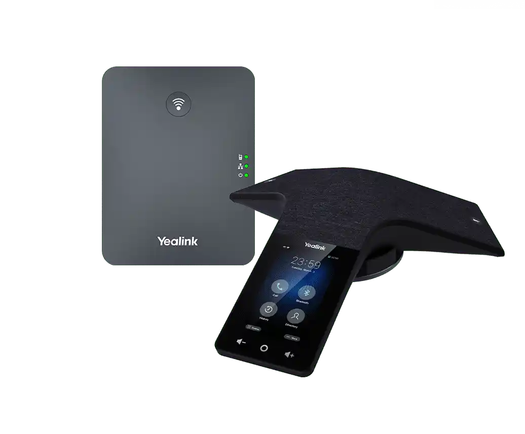 Pack conférence Yealink CP935W + W70B, sa base DECT W70B