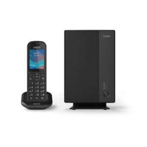 Pack Snom M253 : base DECT M250 et combiné M53 vue de face