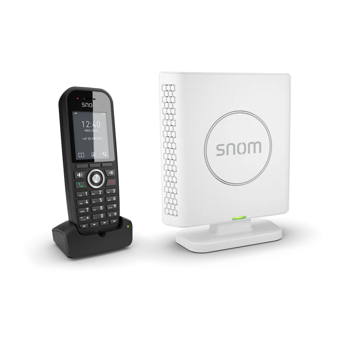 Pack Snom M430 : borne DECT M400 et combiné M30
