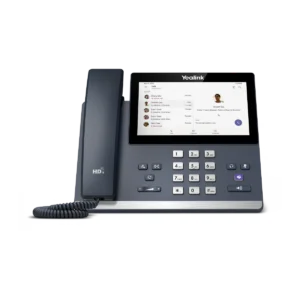 Téléphone Microsoft Teams Yealink MP56 E2 vu de face, grand écran couleur