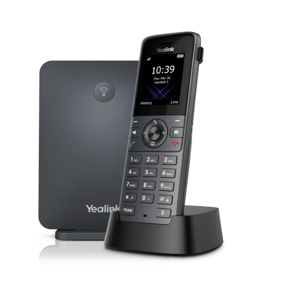 Yealink W73P, base DECT W70B et combiné