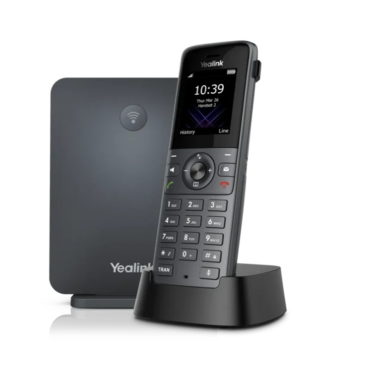 Yealink W73P, base DECT W70B et combiné