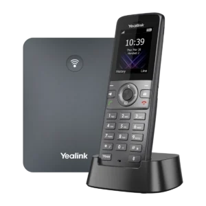 Yealink W74P, base DECT W70B et combiné