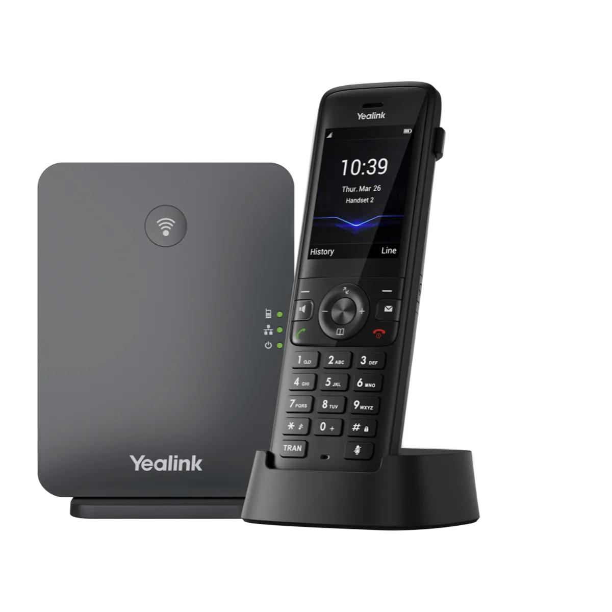 Yealink W78P, base DECT W70B et combiné